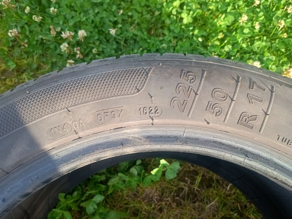 Opony kleber 2022r 225 50 R17 ochrona rantu
