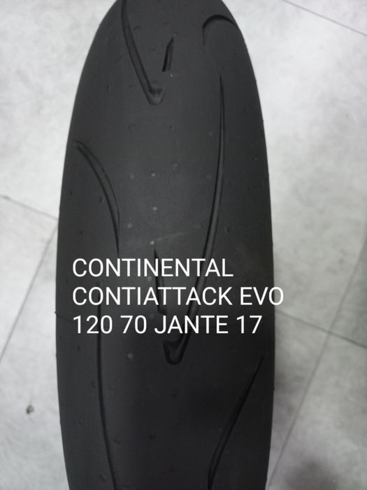 Pneu novo  mota 120/70/17 continental contiattack evo