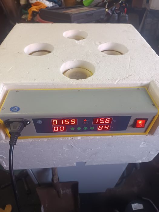 Chocadeira a funcionar