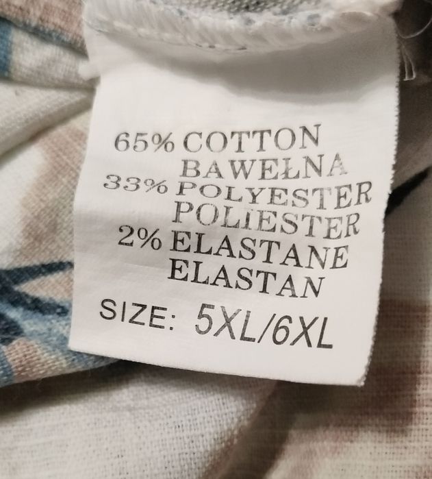 Spodnie rybaczki 5XL/6XL