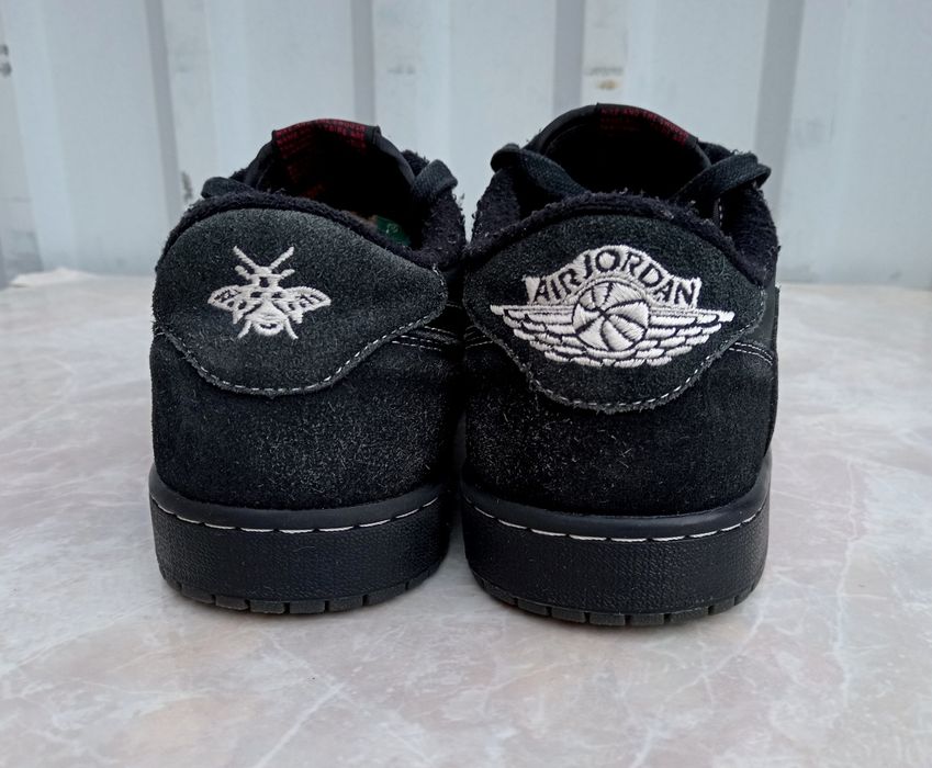 Чоловічі Nike Air Jordan 1 Retro Low Travis Scott BLACK Phantom, 45 р.