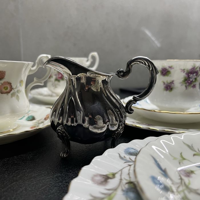 порцеляна Royal Albert - кавове тріо, кавова двійка/пара, молочник ns