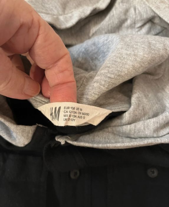 Camisa com capuz 13 anos H&M