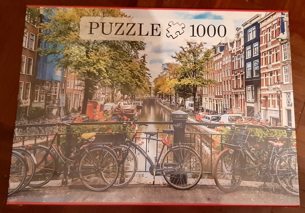 PUZZLE 1000 Peças: AMESTERDÃO - Novo! A Estrear! SELADO!