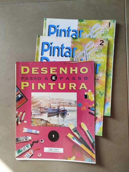 Fasciculos de pintura e desenho antigos