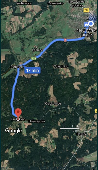 Lębork działka budowlana 981m2 graniczy bezpośrednio z linia lasu