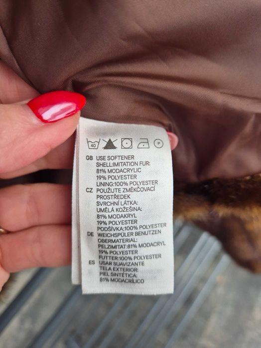 Piękne,  brązowe futerko