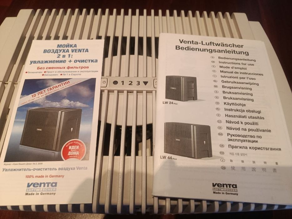 Увлажнитель Venta Lw44 Белый Германия Мойка воздуха зволожувач повітря