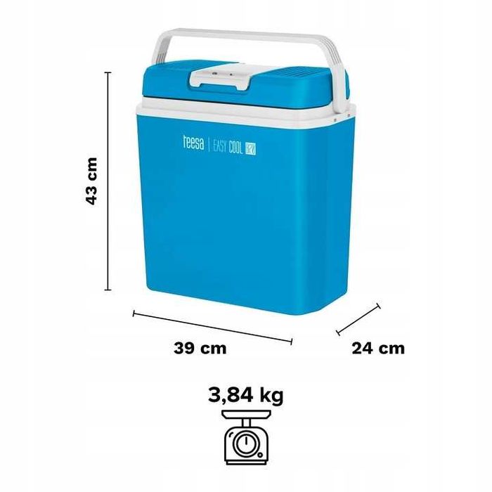 NOWA!! Lodówka turystyczna elektryczna Teesa 20L 12V 230V