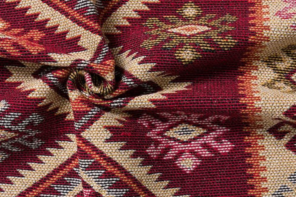 Dywan kilim boho dwustronny płaskotkany bawełn 120x180 na taras balkon