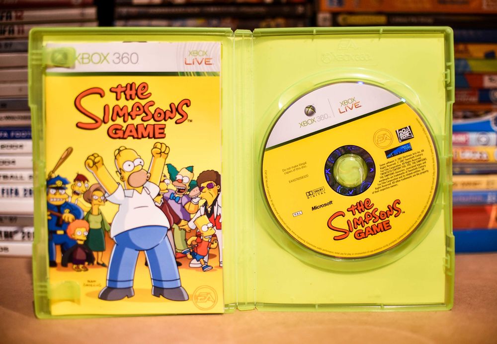 X360 # The Simpsons Game