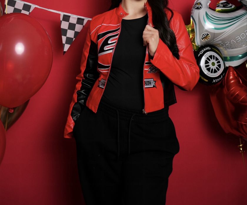 Мото куртка жіноча,байкерська.Тепла весна/осінь, літо. Нова,розмір М