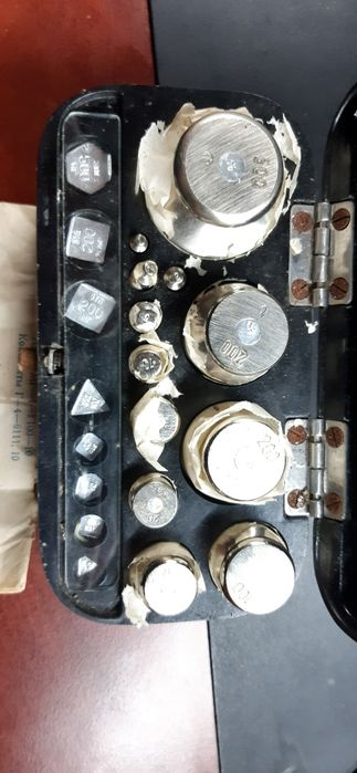 Гири для взвешивания медикаментов комплект