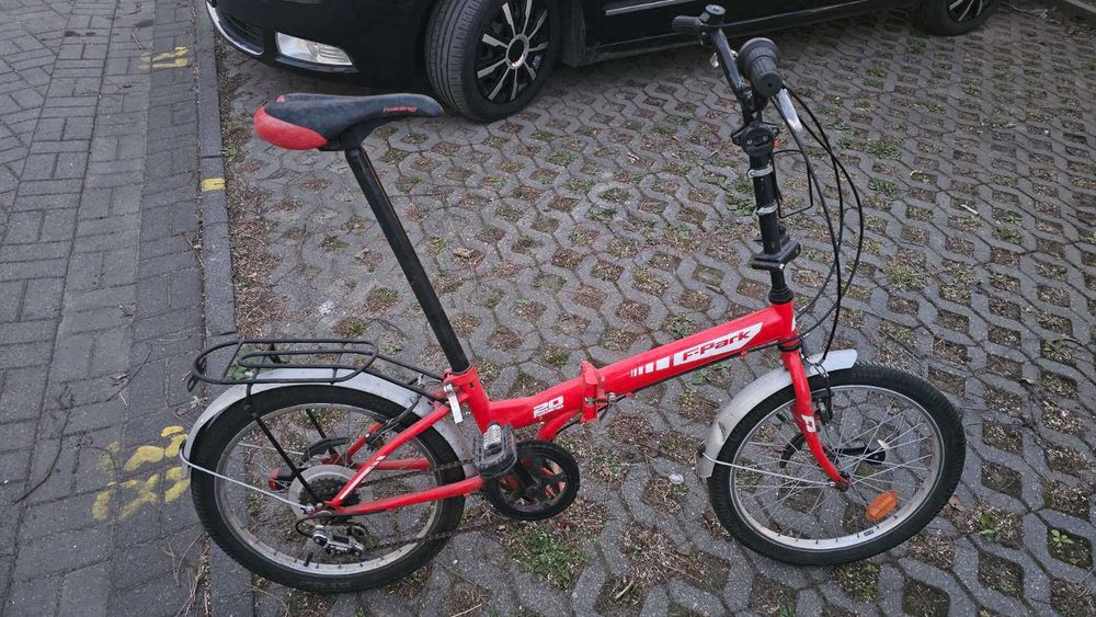 Składany rower turystyczny 20” kompaktowy