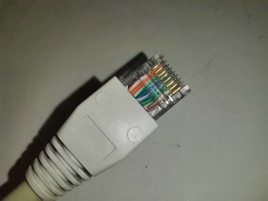 Интернет кабель Защищенный от Воровства Данных Патч корд 8м с Экран