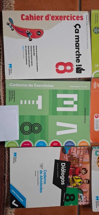 Cadernos de atividades 8.ano