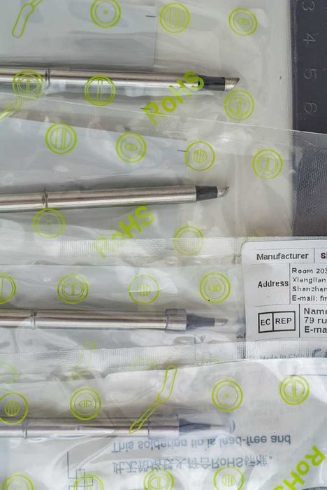 Жала для паяльників T12 (тип Hakko), T65 (HS-01)