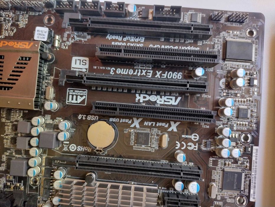 комплект ASRock 990FX + AMD FX 8320 + 16GB DDR3 RAM