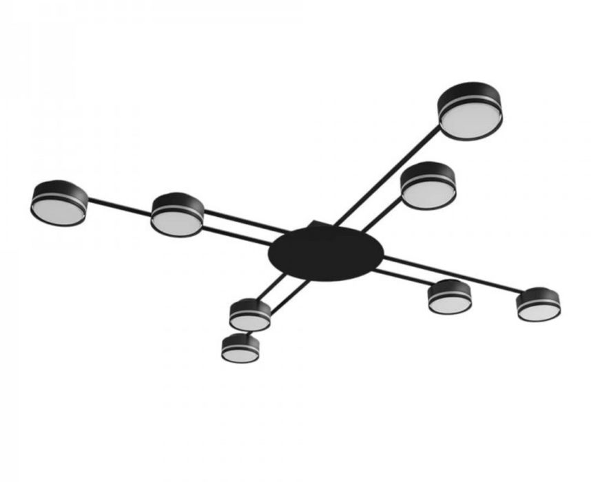 Люстра світлодіодна loft під змінні лампи led gx53