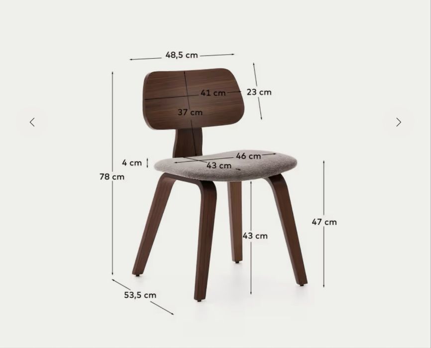 Cadeiras Gena Kave Home - 8 unidades
