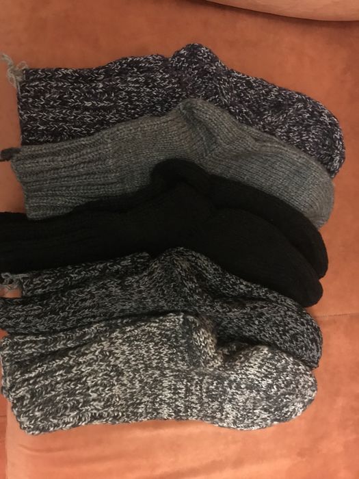 Носки вязаные теплые , ручная работа олх доставка от 2 пар