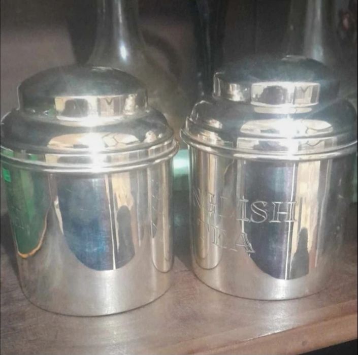 Açucareiros banhados a prata