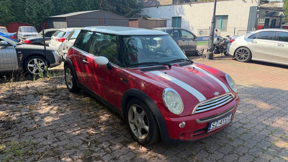 Mini Cooper 1,6 LPG, Klima, Uszkodzona skrzynia biegów