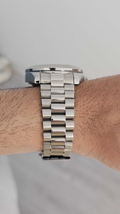 Relógio Laranja Quartz Nibosi