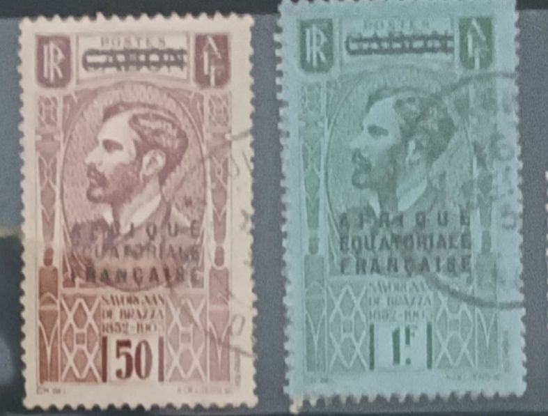 Selos de Congo Francês, Congo Médio, África Equatorial Francesa & Republica Centro Africana. Ainda Selos de Camarões, Senegal, Ruanda e Burkina Faso