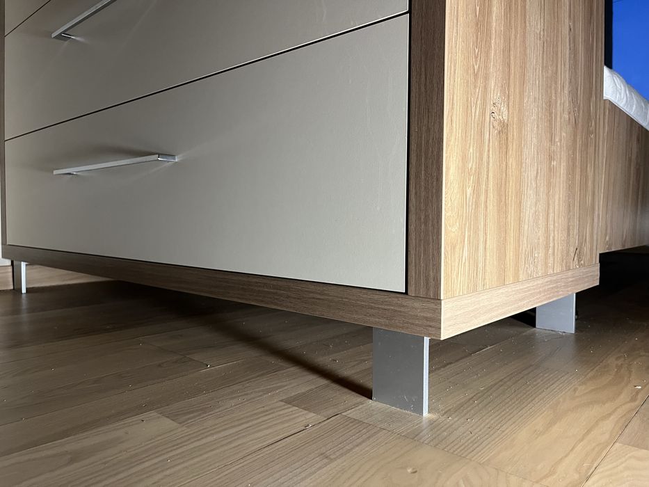 Комод молочний новий