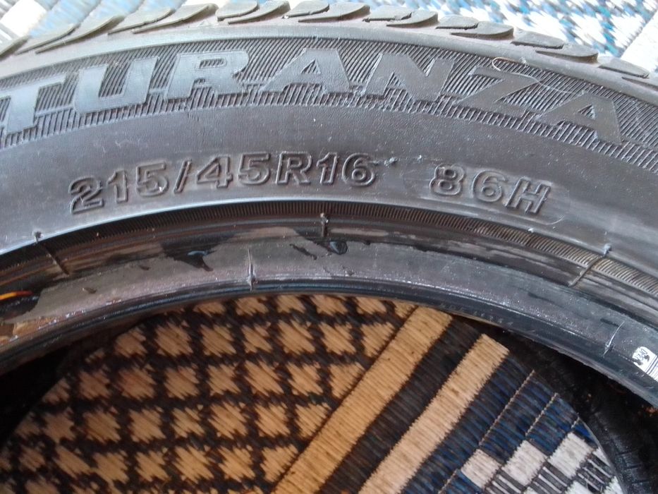 Opona letnia 215/45r16 BRIDGESTONE