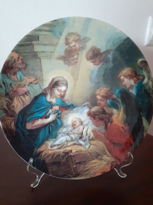 Pratos de natal. Vista Alegre