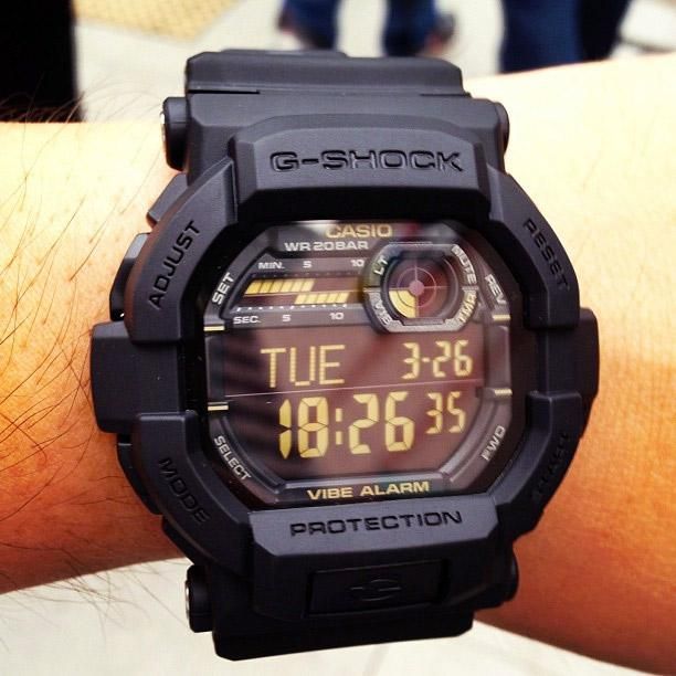 Мужские часы Casio GD-350-1B ! Оригинал! Фирменная гарантия 2 года!