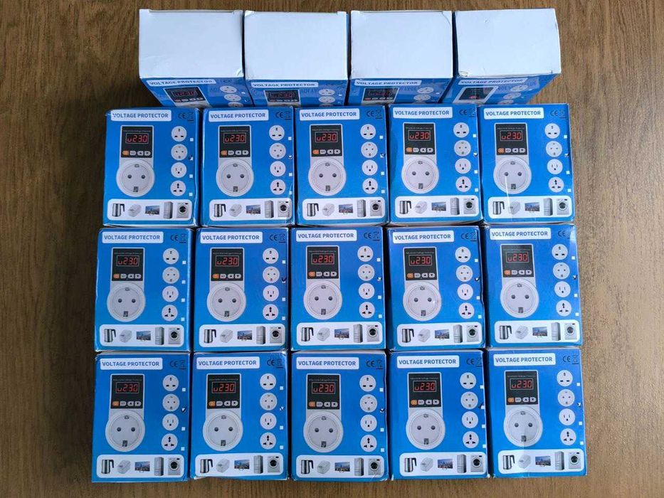 Реле напруги відсікач регульовані в розетку TAXNELE і TOMZN НОВІ, ОПТ