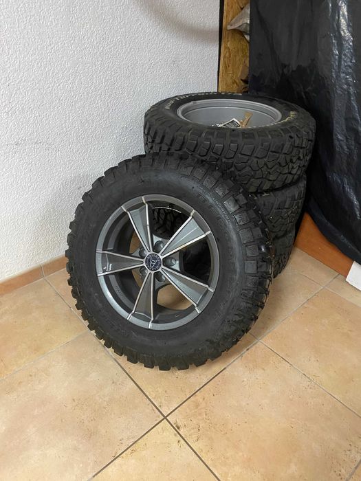 Jantes e pneus Land Rover Discovery 3