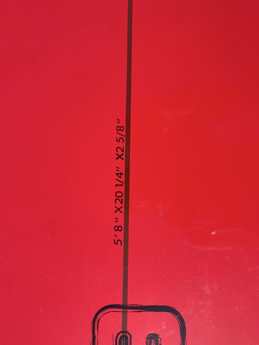 Prancha Twin fin 5’8 como nova