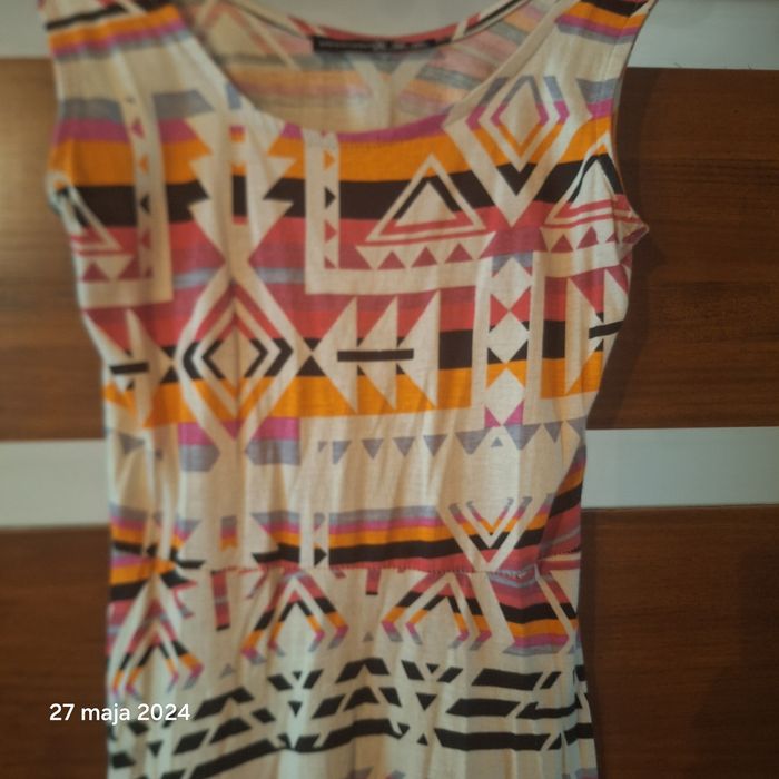 Sukienka letnia Atmosphere rozmiar M stan bardzo dobry 50%Cotton