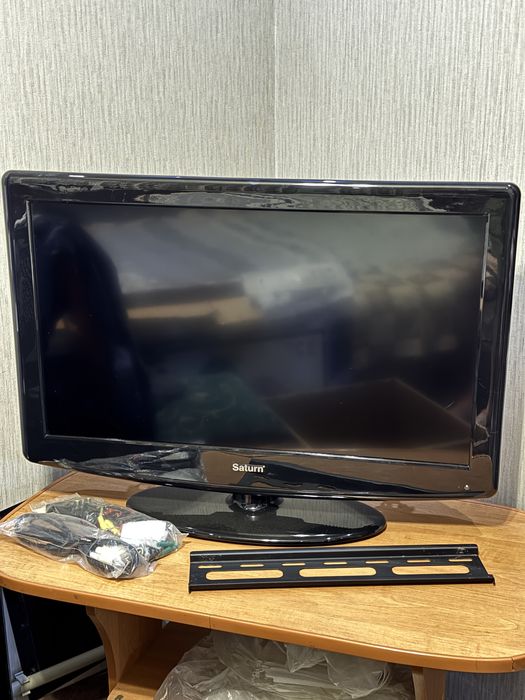 Телевизор Saturn LCD329 32” HD, HDMI, USB, полностью рабочий