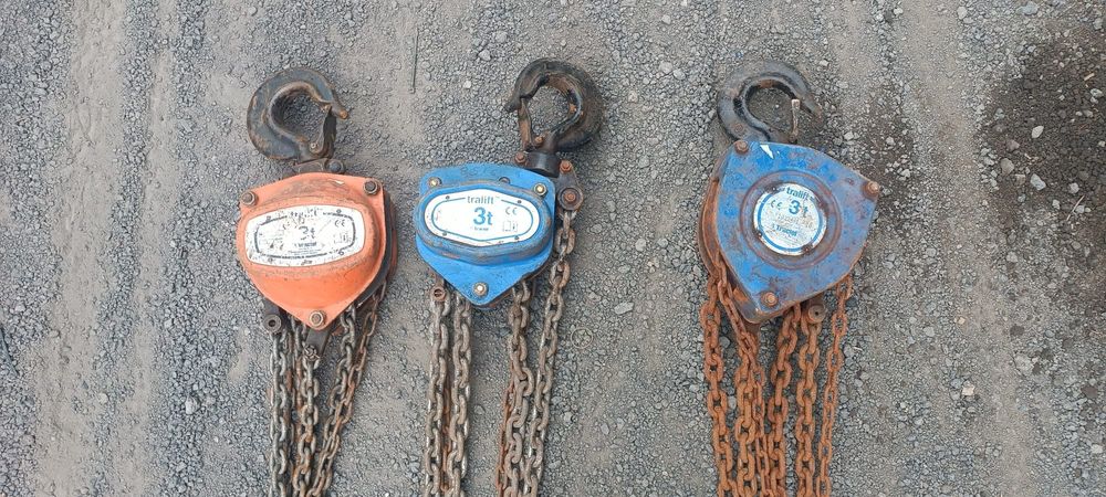 Wyciągarka łańcuchowa RUKCUG 3tony  6m oraz 10m 8m  TRACTE