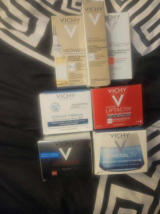 Kremy vichy i serumcze