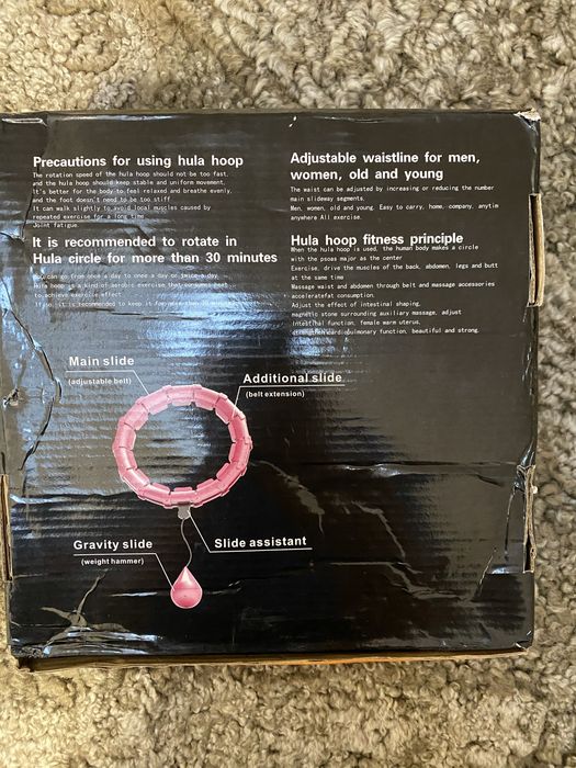 Обруч для фітнесу з ефектом масажу