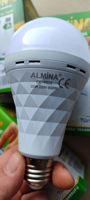 акумуляторна лампочка  Almina DL-1025 25W