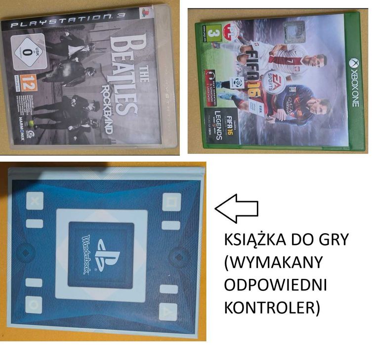 GRY PS4 the last of us Nioh wonderbook