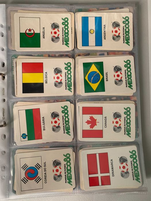 Calendários Antigos de Futebol - Mundial 1986 (preço unitário)