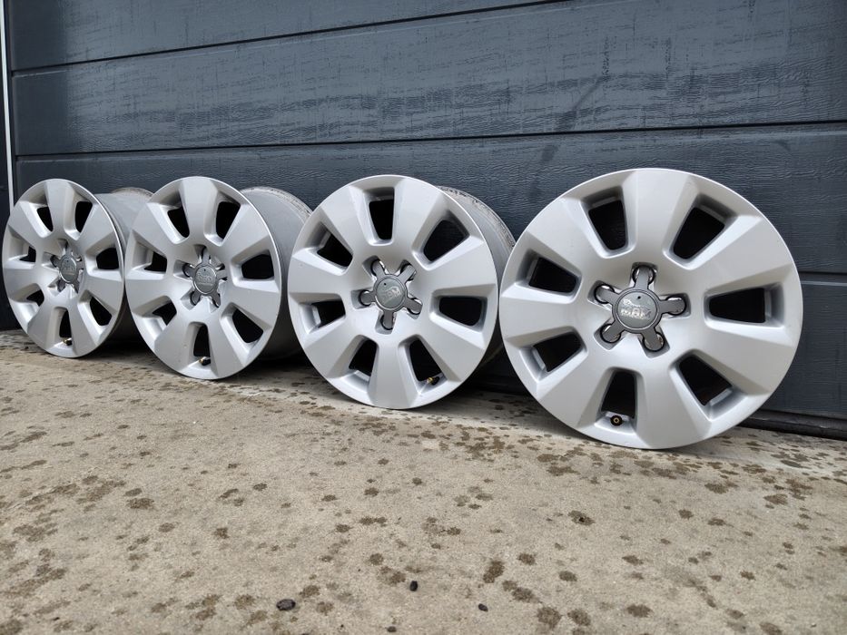 Alufelgi 16" 5x112 Audi A6 C5 C6 C7 A4 B6 B7 B8 66,6mm VW Skoda Seat