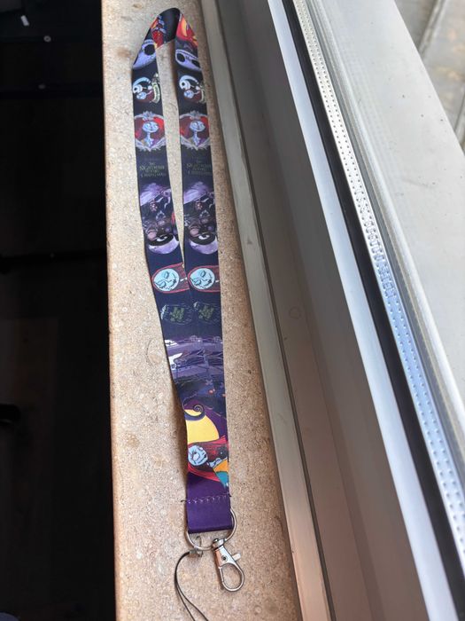 Fita Porta-Chaves / Porta-Cartões – Nightmare Before Christmas