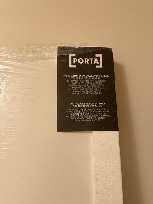 Nowe drzwi bezprzylgowe ukryte Porta hide 80 WC z ościeżnicą