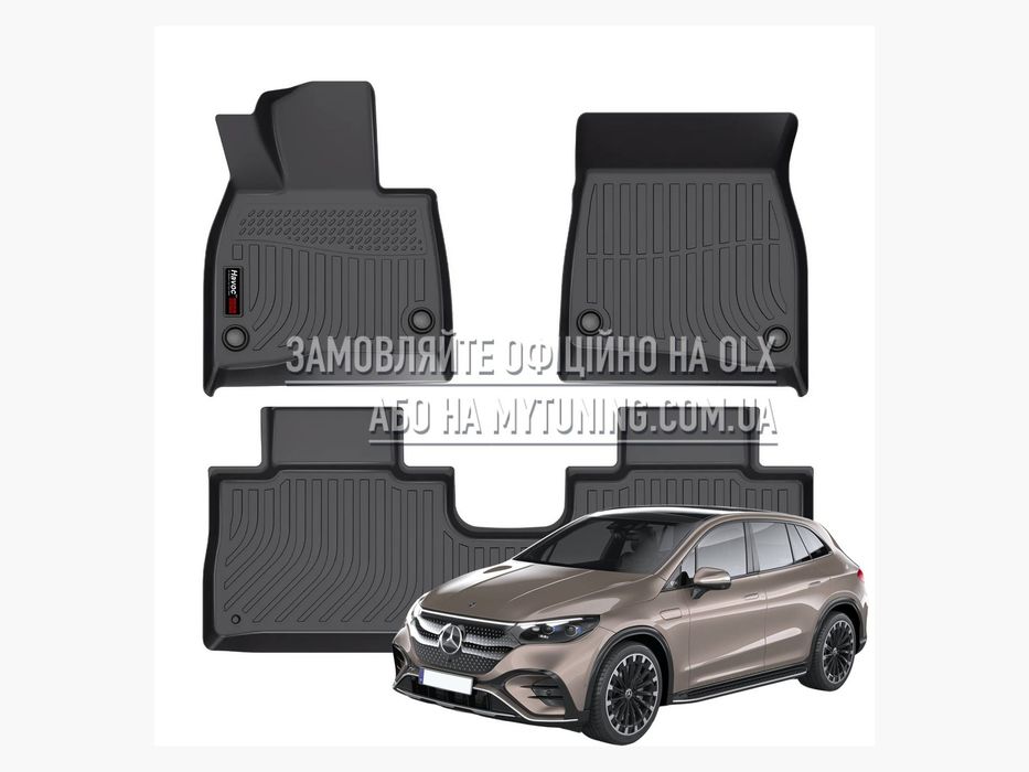 3D килимки Mercedes EQE SUV 2023–2026 в салон | Havoc