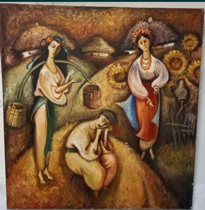 Живопис картина масло соцреализм