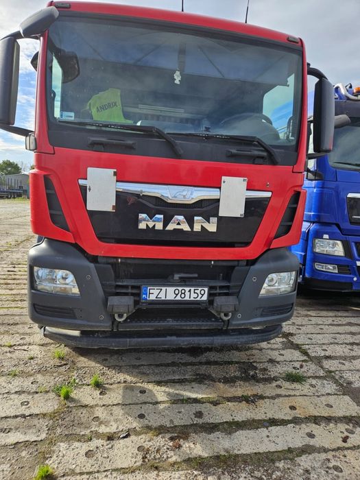 MAN TGS 6x4, hds leśny, 2017, stan bardzo dobry, dźwig epsilon